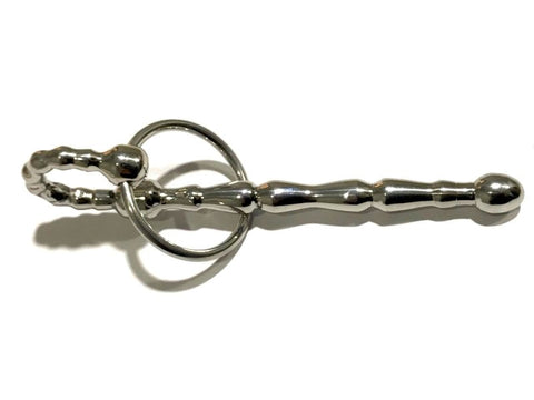 Spinal Penis Plug With Glans Ring - Penis Plugs