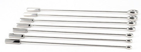 Stainless Steel Solid Penis Plug Set - Penis Plugs