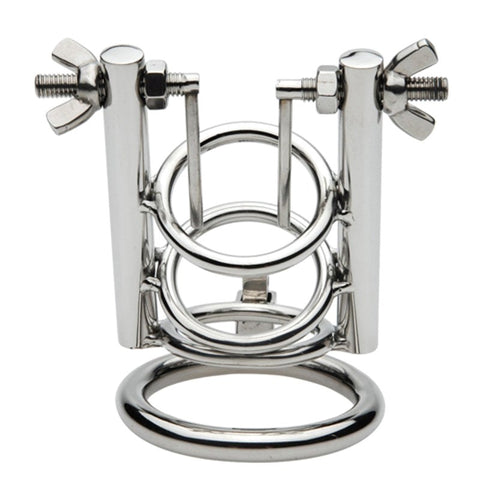 Stainless Steel Urethral Spreader CBT Chastity Cage - Male Chastity