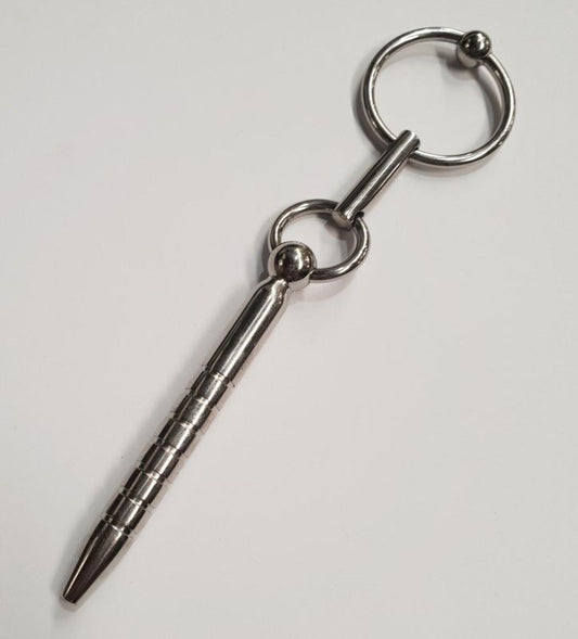 Stake Out Penis Plug with Glans Ring - Penis Plugs