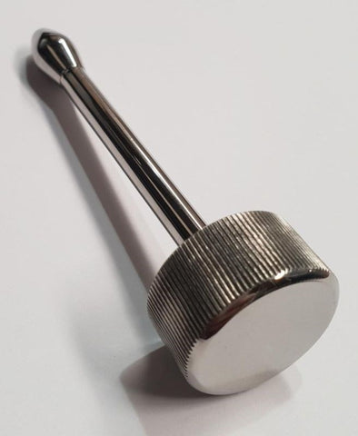 Steel Vibrating Urethral Plug Medium - Penis Plugs
