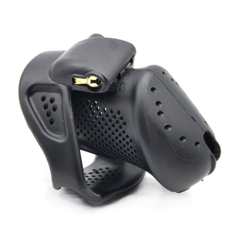 Stoma PVC Cock Cage Large - Male Chastity