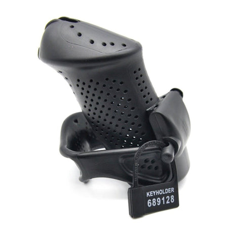 Stoma PVC Cock Cage Large - Male Chastity