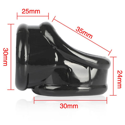 Stretchy Rubber Cocksling - Ball and Cock Toys