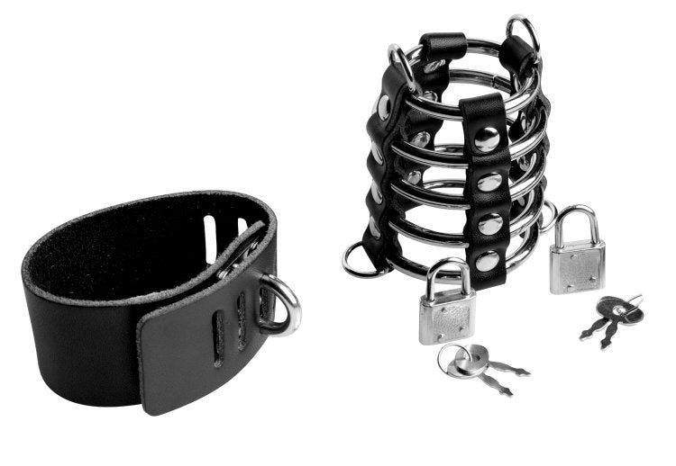 Strict Gates Of Hell Chastity Device - - Male Chastity