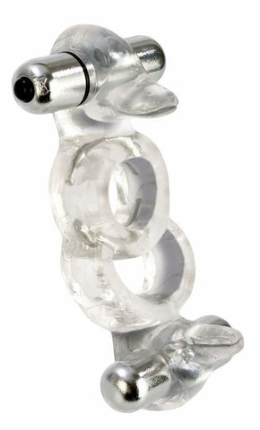 CalExotics Support Plus Vibrating 4 Way Penis Arouser - Cock Rings