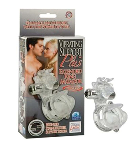 CalExotics Support Plus Vibrating Matador Penis Ring - Cock Rings