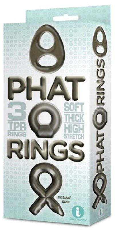 The 9'S Phat Rings Set - Cock Ring Sets