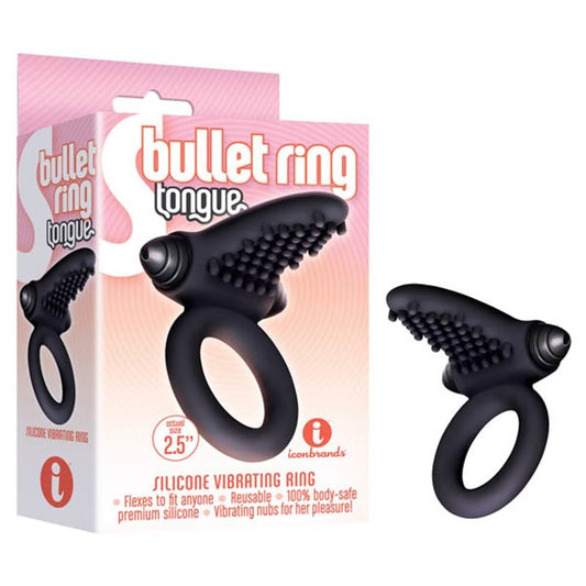 Electrifying Intimacy - Icon Brands Vibrating Pleasure Ring - Vibrating Cock Rings