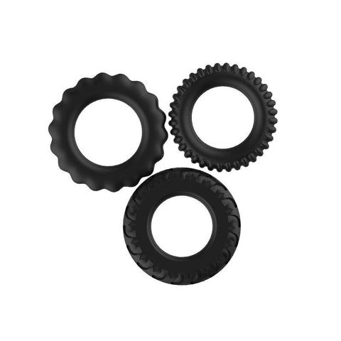 Baile Titan Cock Rings - Elevate Your Intimate Experience - Stretchy Cock Rings