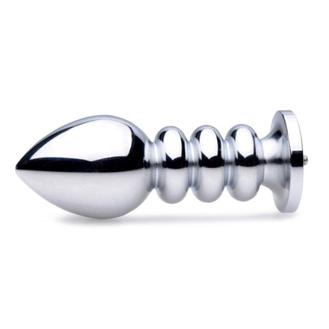 Uni-Polar E-Stim Cock and Ball Strap and Anal Plug - Cock Rings