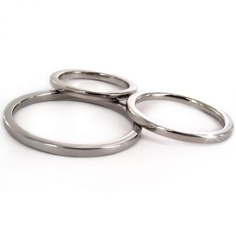 Unique Obsessions Metal Cock Ring - Cock Rings