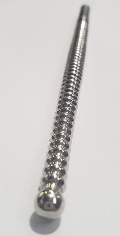 Urethral Ribbed Dominator Grooving Sound 179mm x 5-8mm - Penis Plugs