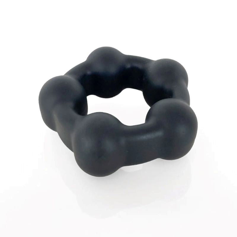 VERS Motion Ball C-Ring - Black - - Stretchy Cock Rings