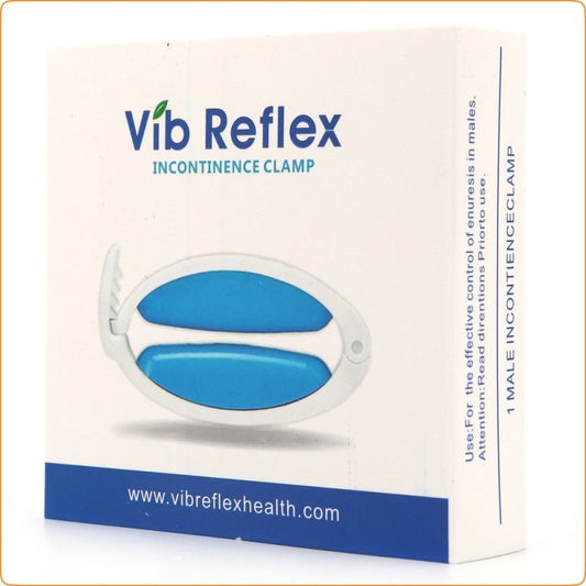 Vib Reflex Male Urinary Incontinence Clamp - Cock Rings