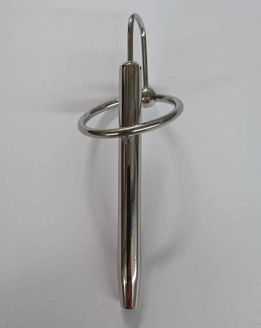 Voodoo Pierce-less Steel Princes Plug - Penis Plugs