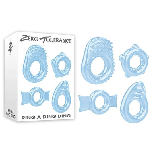 Zero Tolerance Ring A Ding Ding Cock Rings Set - Cock Ring Sets