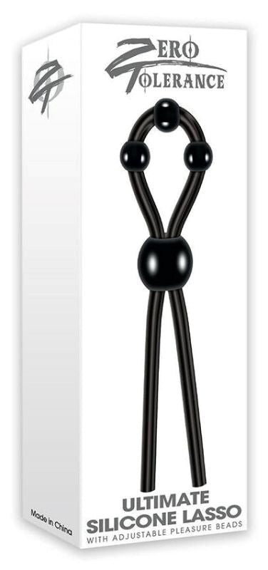 Zero Tolerance Ultimate Silicone Lasso Cock Ring - Cock Rings