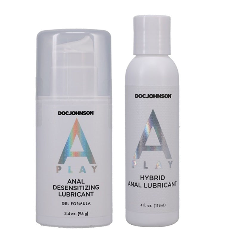 A-Play Double Down 2-Piece Set - - Anal Lubes