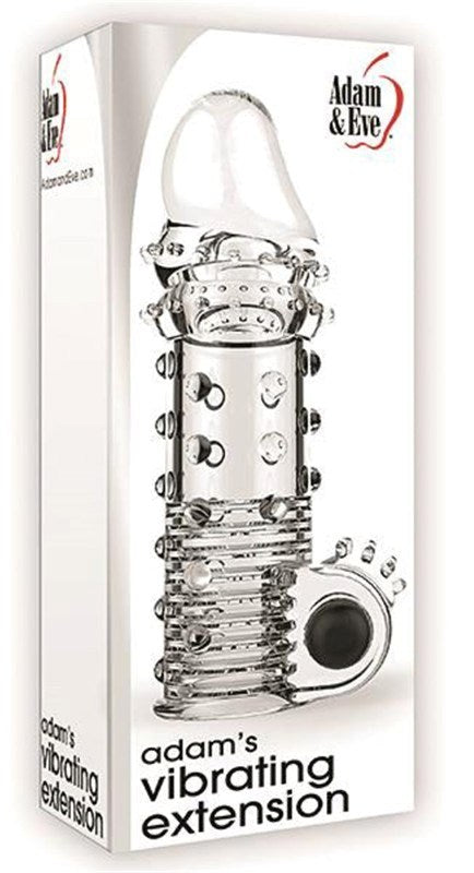 Adam's Pleasure-Enhancing Vibrating Penis Extender - Pumps, Extenders and Sleeves