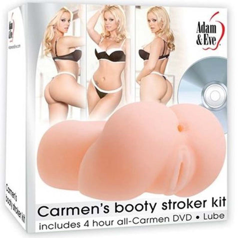 Adam & Eve Carmen's Booty Stroker Kit - Masturbators and Strokers