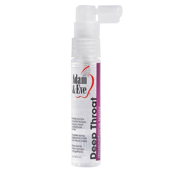 Adam & Eve Deep Throat Desensitizing Spray - Delay and Excite Sprays