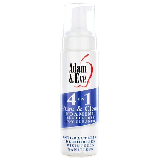 Adam & Eve Pure & Clean Foaming Cleaner 237ml - Adult Toy Cleaner