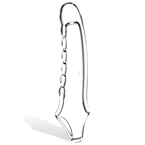 Adam & Eve Ridged Rider - Enhance Your Intimate Experiences - Pumps, Extenders and Sleeves