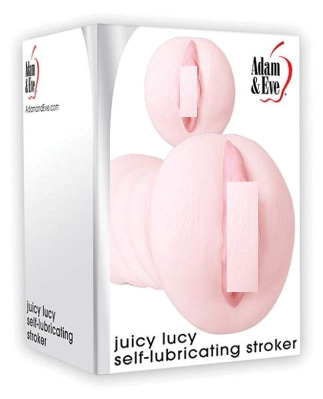 Adam & Eve Sextoys - Juicy Lucy Male Stroker for Unparalleled Pleasure - Realistic Butts And Vaginas