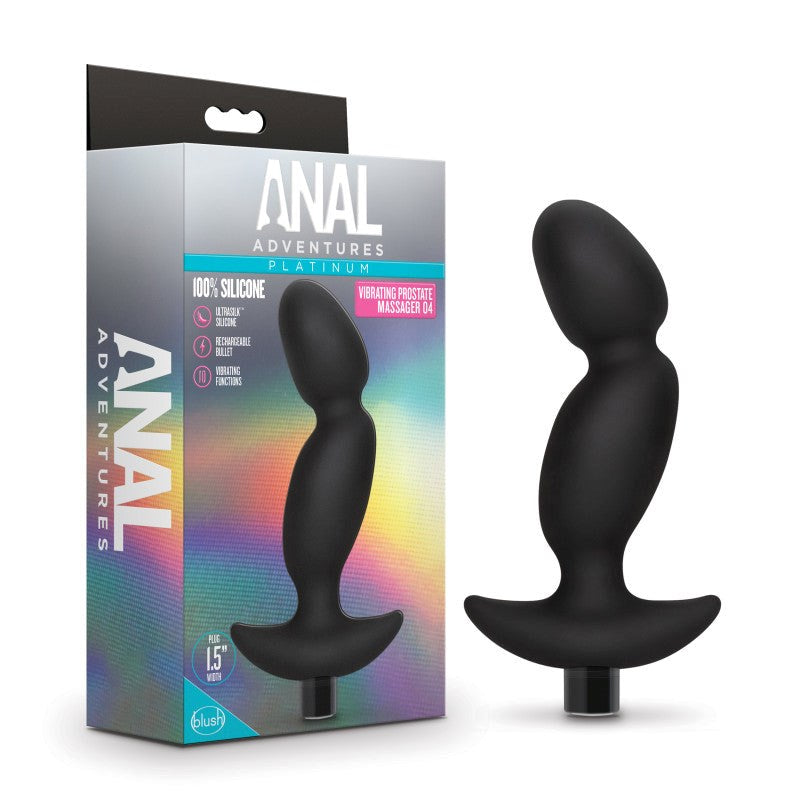 Anal Adventures Platinum Vibra Prostate Massager 4 - - Prostate Toys