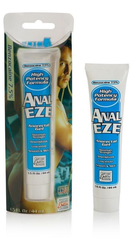California Exotics Anal Eze Adult Gel 44ml - - Delay and Excite Sprays