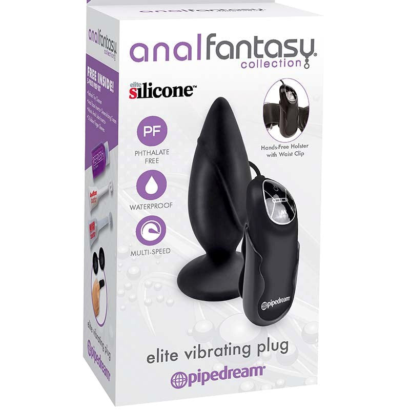 Anal Fantasy Collection Elite Vibrating Plug - - Anal Vibrators