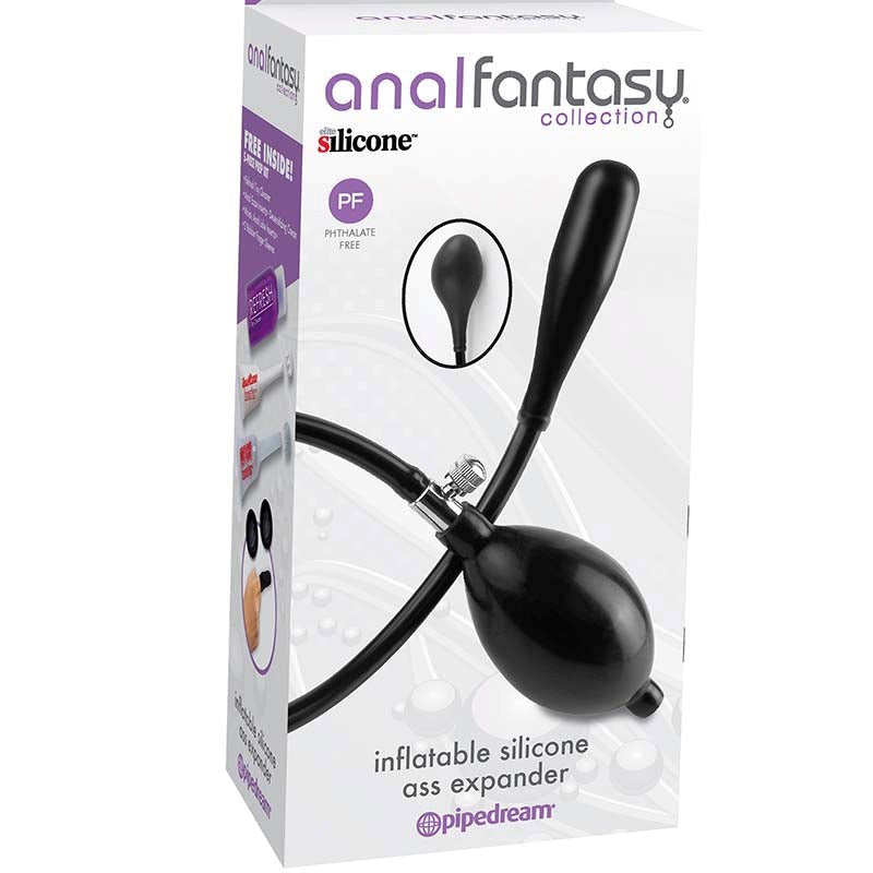 Anal Fantasy Collection Inflatable Silicone Ass Expander - - Butt Plugs