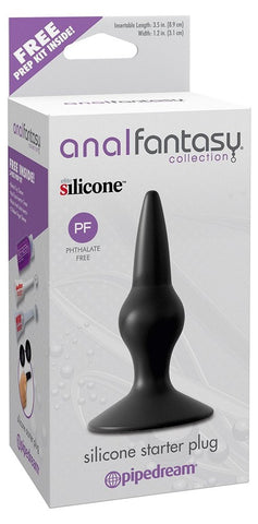 Anal Fantasy Collection Silicone Starter Anal Plug - Butt Plugs