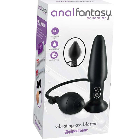 Anal Fantasy Collection Vibrating Ass Blaster Anal Plug - Anal Vibrators