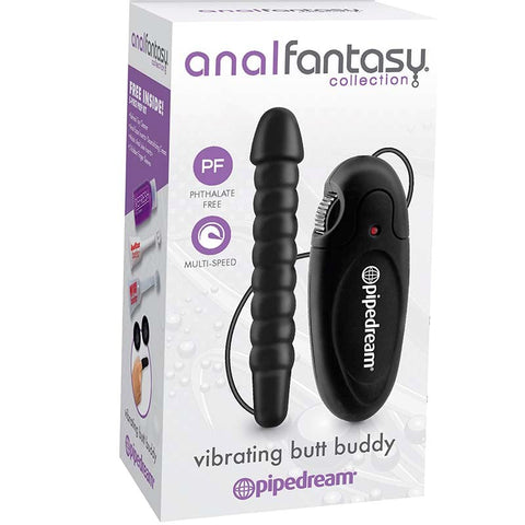 Anal Fantasy Collection Vibrating Butt Buddy Anal Plug - Butt Plugs