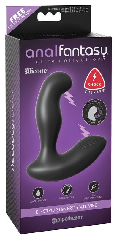Anal Fantasy Elite Collection Electro Stim Prostate Vibe - Prostate Toys