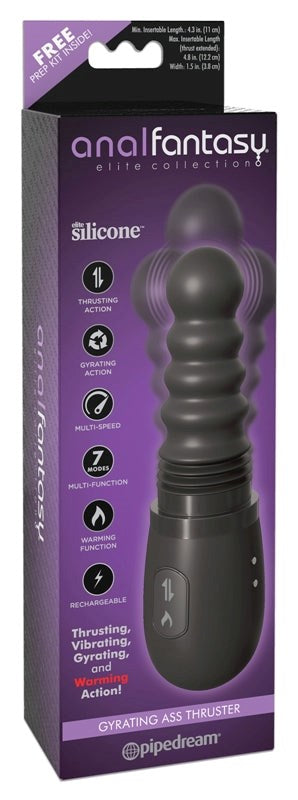 Anal Fantasy Elite Collection Gyrating Ass Thruster - - Butt Plugs