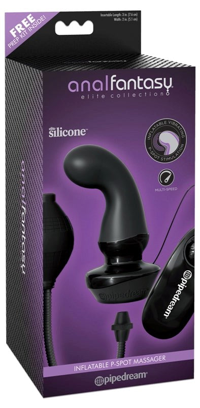 Anal Fantasy Elite Collection Inflatable P-Spot Massager - Prostate Toys
