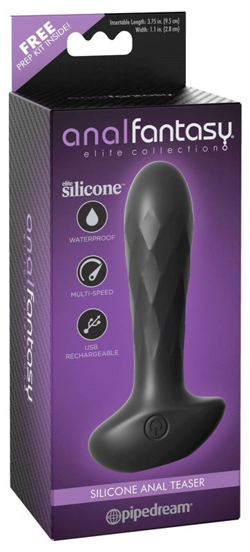 Anal Fantasy Elite Silicone Anal Teaser Butt Plug - Butt Plugs