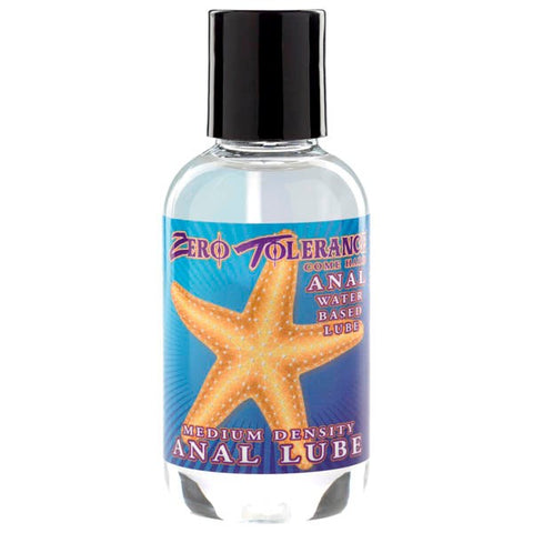Zero Tolerance Water Based Anal Lube Medium - Water Based Lubes