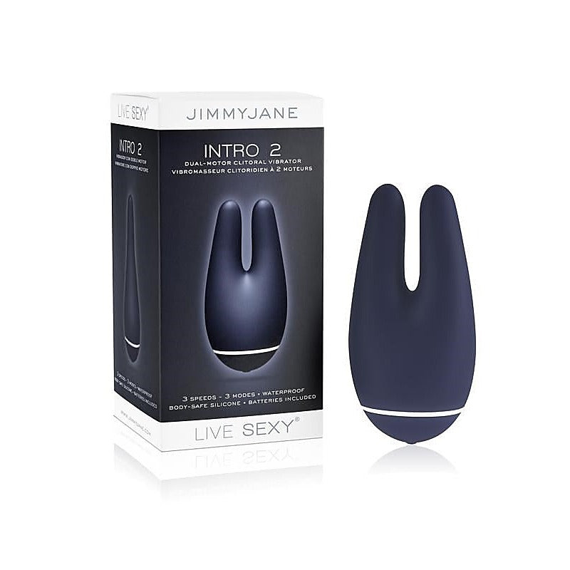 Intro 2 Dual Motor Silicone Clitoral Vibrator By Jimmyjane - Silicone Vibrators