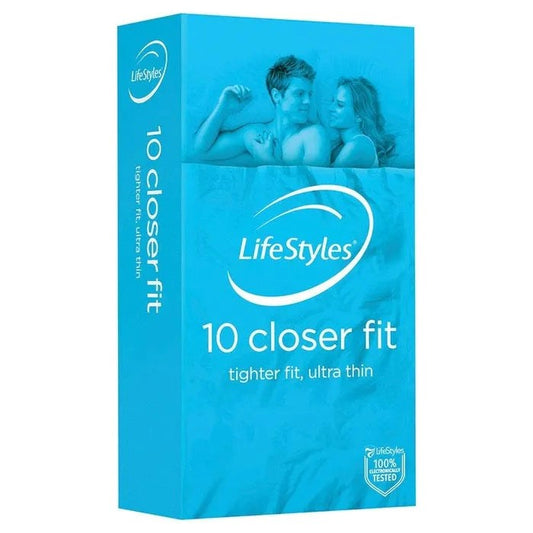 Ansell LifeStyles Closer Fit 10 pack - Condoms