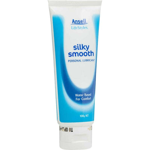 Ansell LifeStyles Silky Smooth Lubricant - Water Based Lubes