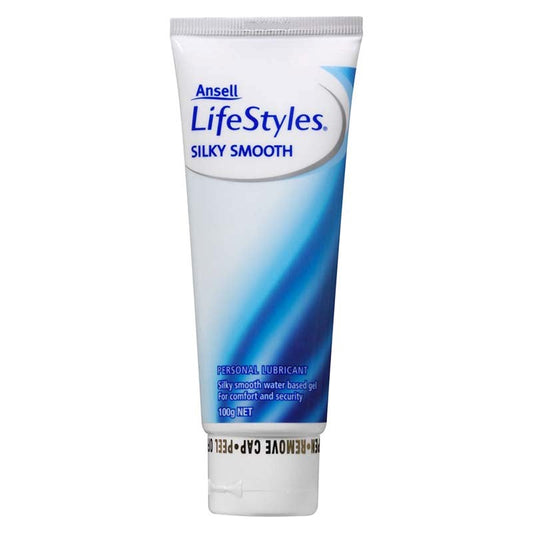 Ansell LifeStyles Silky Smooth Lubricant - Water Based Lubes