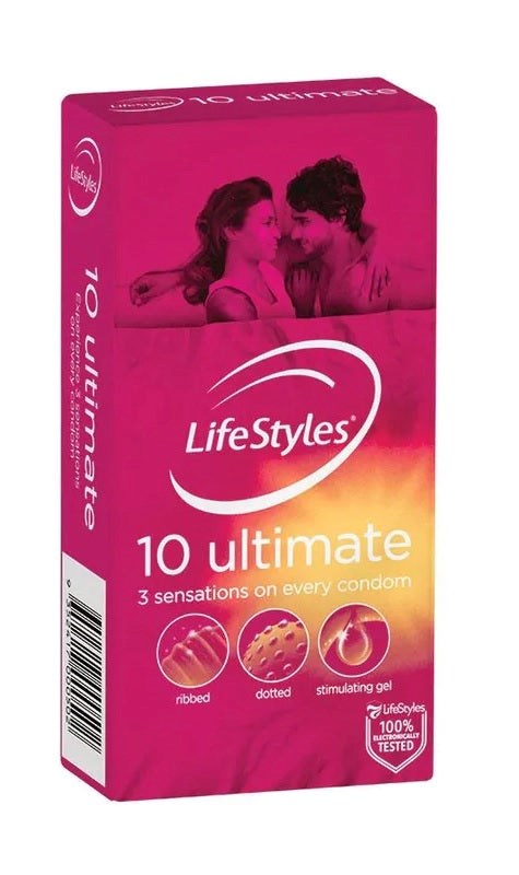 Ansell LifeStyles Ultimate 10pack - Condoms