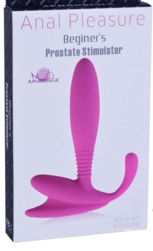 Aphrodisia Anal Pleasure Beginners Prostate Stimulator Rose - - Prostate Toys