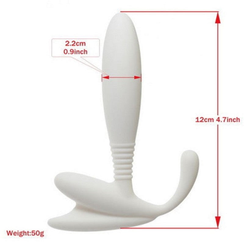 Aphrodisia Anal Pleasure Beginners Prostate Stimulator Rose - - Prostate Toys