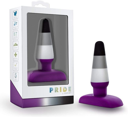 Avant Pride P7 Ace - Vibrant Rainbow-Themed Anal Plug - Butt Plugs