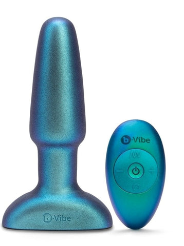 b-Vibe Rimming Plug 2 Space Teal Limited Edition - Anal Vibrators